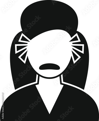 Businesswoman having a migraine, suffering a strong headache and feeling pain in temples