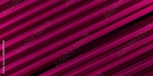 Vibrant pink and black abstract wave pattern with dynamic, flowing lines modern