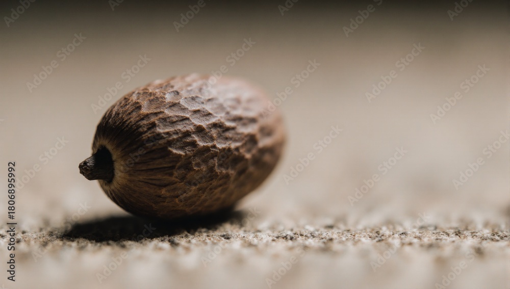Obraz premium An acorn-shaped nut icon