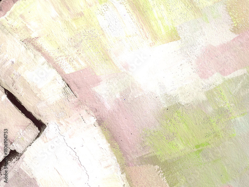 Expression of painting color and brushstroke.  Abstract illustration for background with space for your text