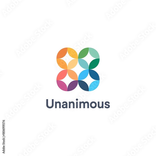 English: Logo of Unanimous AI, Inc (2019)