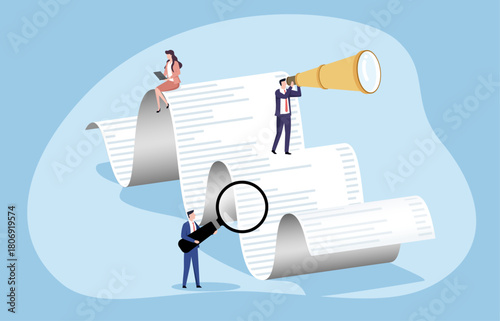 Analyzing and understanding large amounts of information, such as a lengthy document or complex data set.