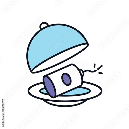 Cloche  vector icon