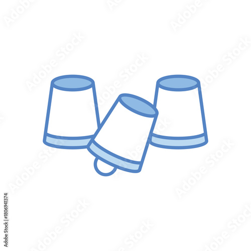 Cup Game vector icon