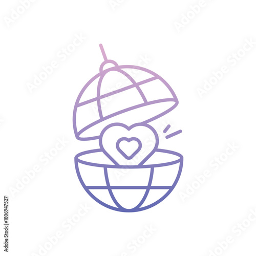 Disco Ball vector icon