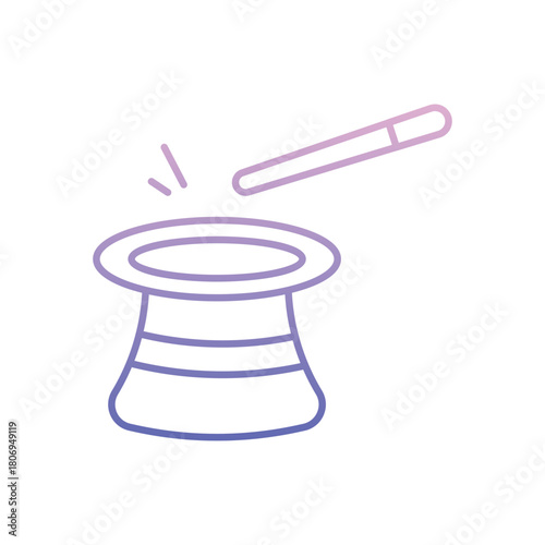 Magic Hat vector icon