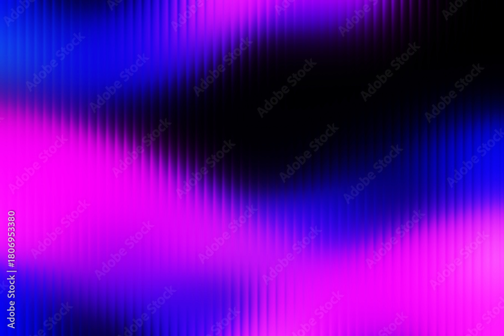 Fototapeta premium Colourful abstract background with a rippled glass effect,gradient multicolored. Grainy Vector Glass blurry pastel-colored neon. For projects such as covers, backgrounds 