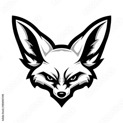 Fierce fox head logo