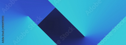 Gradient Isometric Abstract Pattern Background