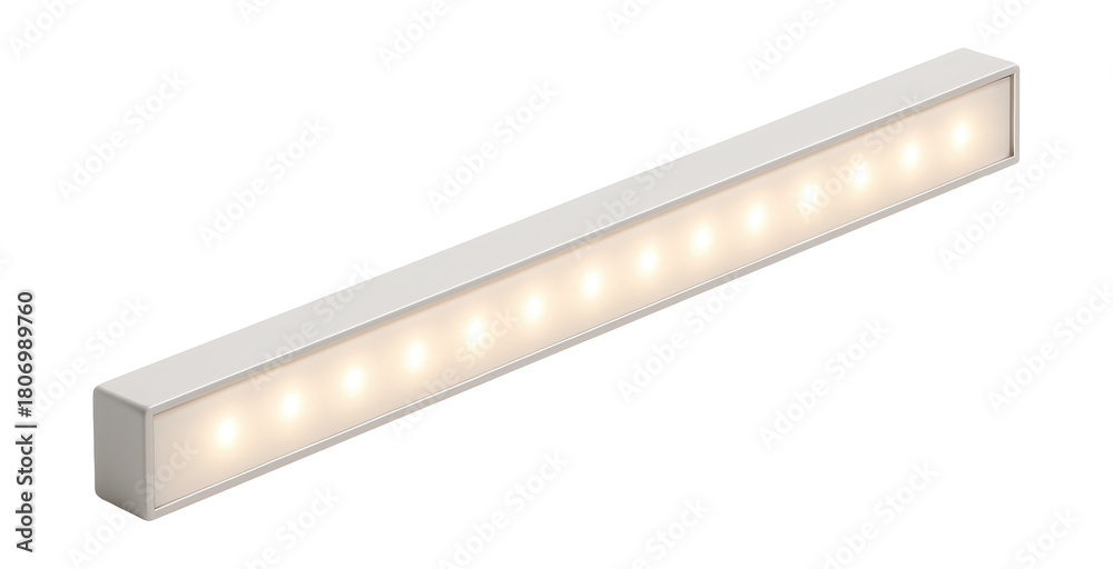 Obraz premium Slim LED strip light for subtle installation above kitchen counters in apartments.