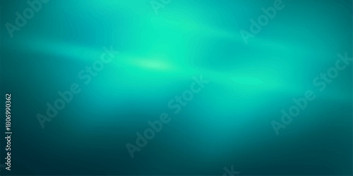 Abstract blue and green blurred background design with soft light rays, glowing water texture, and smooth gradient pattern