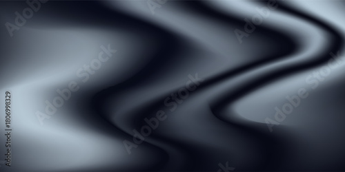 Dark blue gray white and black grainy background with abstract wave and noisy texture perfect for banner header or cover design,copy space