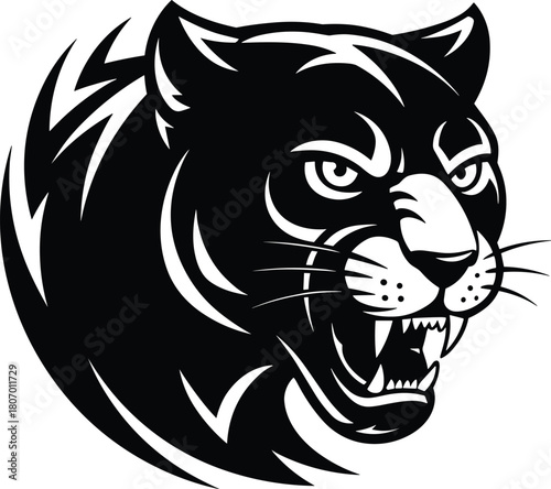 fierce panther svg