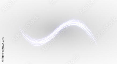 Vortex with swirling flames and neon beam. Electric energy and glowing particles with dynamic light streaks.
