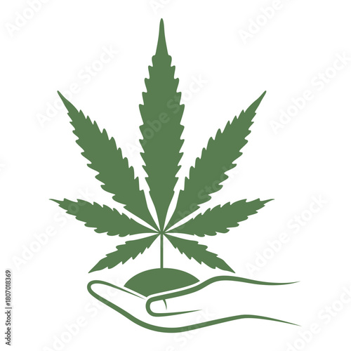 Cannabis logo icon design