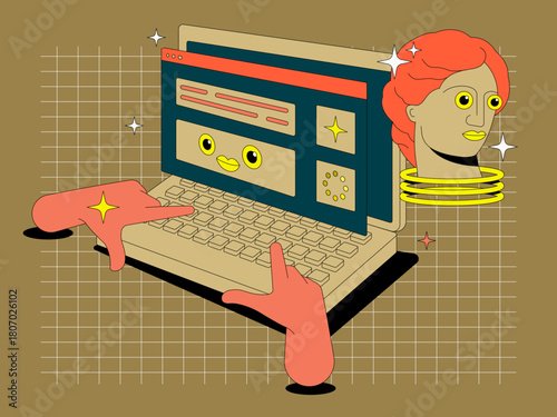 AI Interface & Digital Sculpting