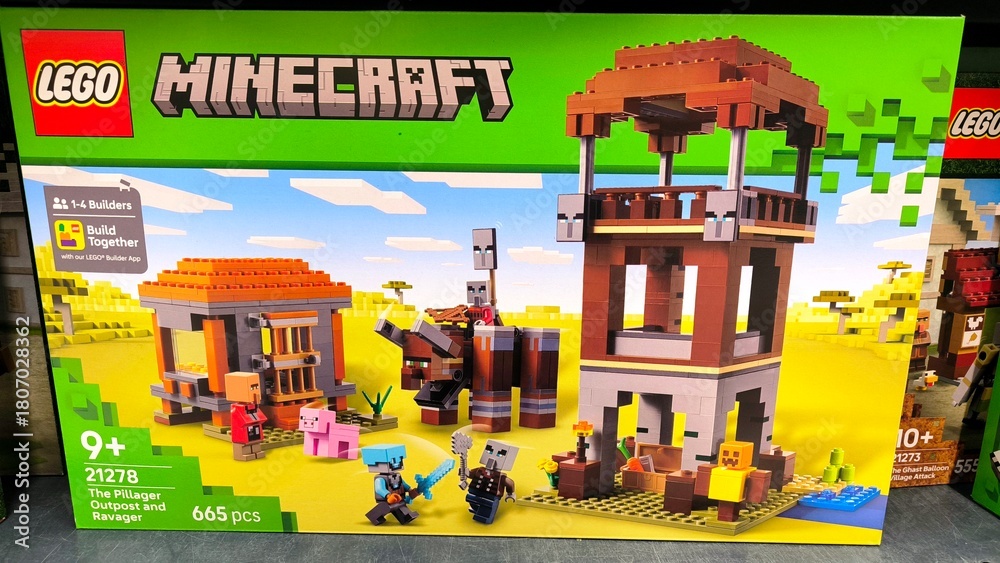 Obraz premium LEGO Minecraft