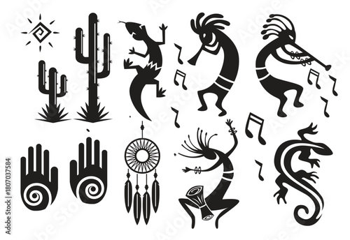 Kokopelli Vector Symbol