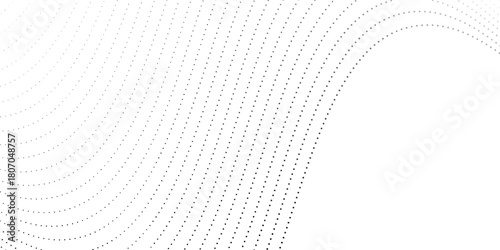 Flowing dots particles nice wave pattern halftone black gradient simple background. Nice illustrations vector dot element neutral simple art good