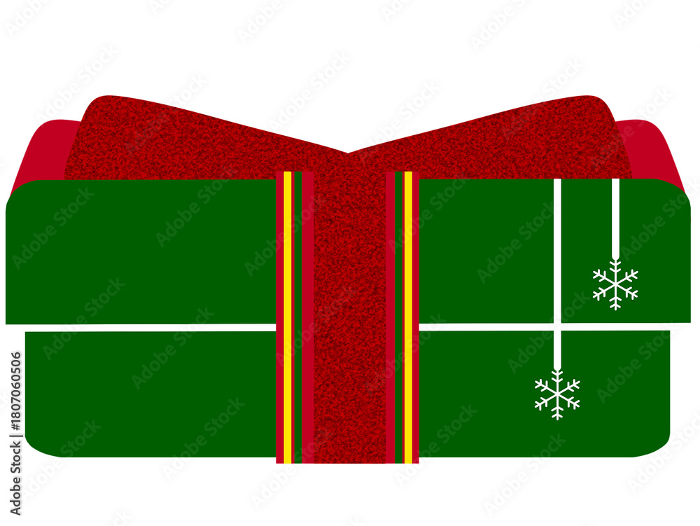 Fototapeta premium christmas gift box,
