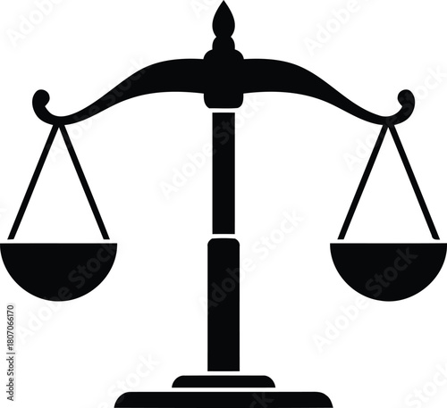 justice scales, balance, law, legal, weighing, equilibrium, fairness, judgment, court, symbol, icon, silhouette, black and white, equality, measurement, comparison, justice, legal system, arbitration,