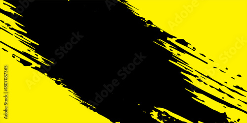 abstract ink splashes vector illustration