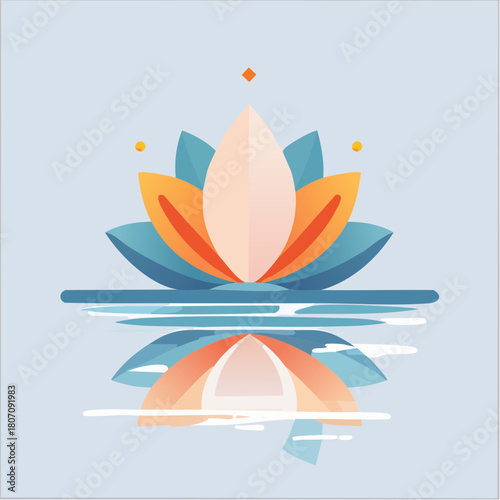 Illustration of a straw broom with a brown handle and orange binding, isolated on white.