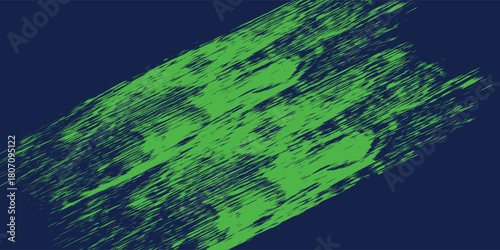 Abstract background with waves for banner. Web banner size. Vector background with lines. Element for design isolated on black. Blue and black gradient. Night, ocean