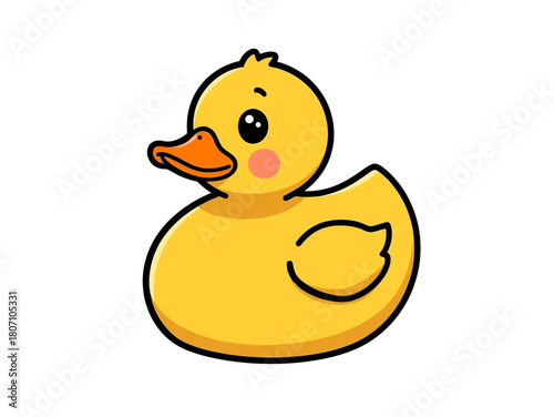 Cute Duck Cartoon Design Very Cool