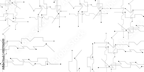 abstract modern seamless and technology circuit board background geometric grid patterns, geometric abstract background with modern science and technological circuit board.
