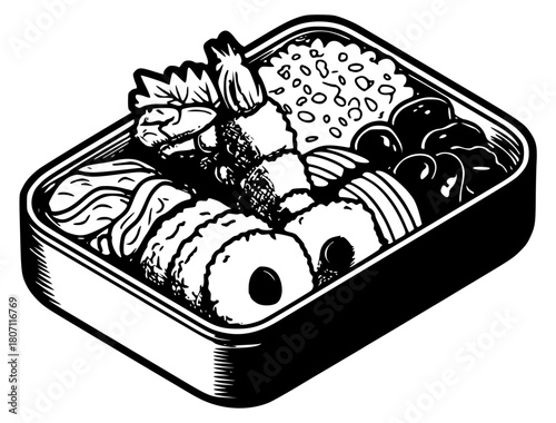 Japanese bento box