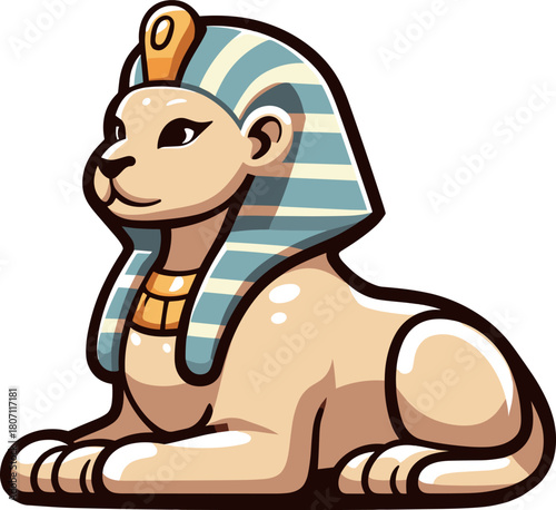 スフィンクスのイラスト