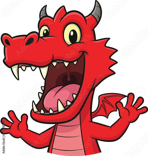 Friendly cartoon chef character holding a roasted chicken and a pot of soup with a ladle in a simple line art style