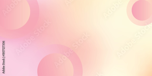 abstract background.modern.minimalist.pink and yellow gradations.circle effect.memphis.trendy .eps 10