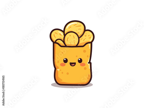 Cute Potato Chip Design Very Cool