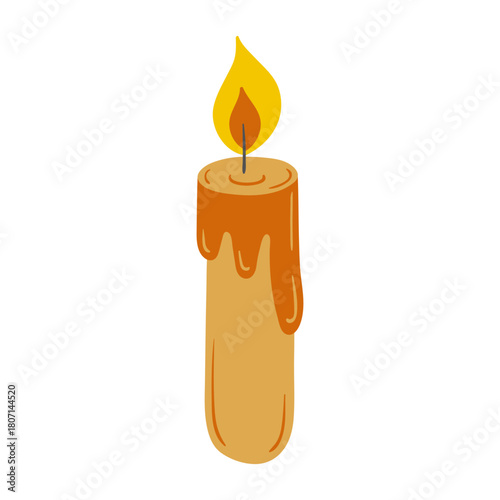 Christmas icon. Design for postcards, flyers, banners