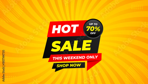 Hot sale price offer deal vector labels templates. Product discount festival tag design. Super Sale pormotion banner template. Flat sale Vector Illustration.