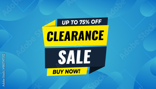 Clearance sale super offer sale banner template. stock clearance background. stock out banner template design for web or social media, Sale special offer. abstract vector design.