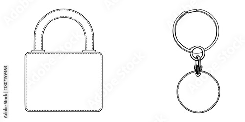 Secure Sentry: Timeless Symbol Safety Security | Clean, isolated vector art for creative projects.