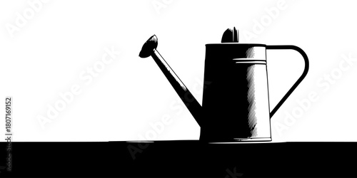 Stylized Sprinkler Simplicity | Clean, isolated vector art for creative projects.