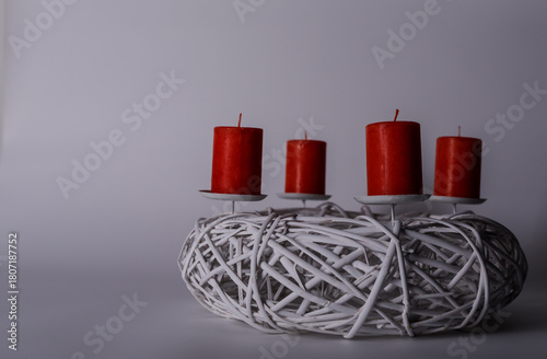 A beautiful Advent wreath a...