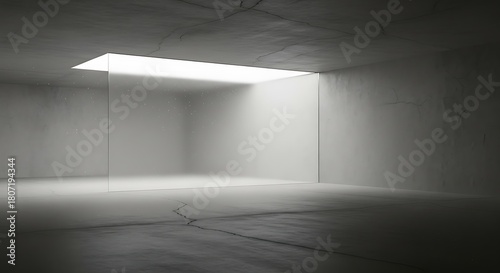 静かなる空間 美しい光の当たり方 部屋の奥に広がる神秘的な光景