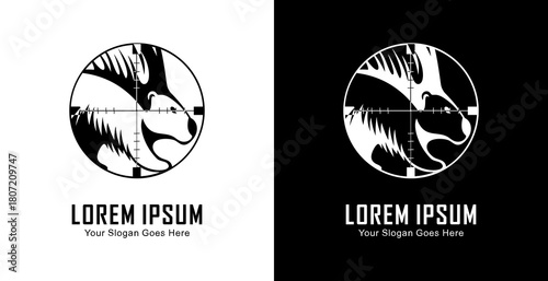 The logo design is in the shape of a hedgehog's head which is in the shot