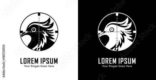 The logo design is in the shape of a dove's head which is in the shot