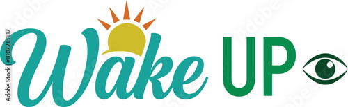 Vibrant Wake Up Call with Sunburst Design Inviting Energy Freshness and Motivation to Start the Day With an Optimistic Outlook and a Clear Vision for Success