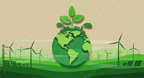 Go green with clean energy solutions and protect our vibrant planet for future generations today