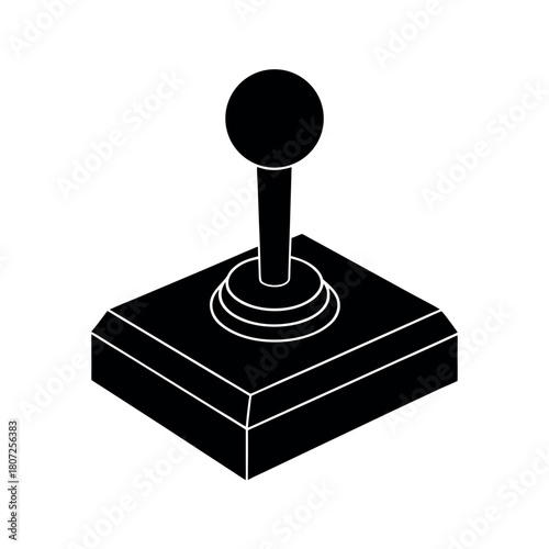 Arcade Joystick Vector Illustration