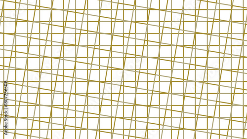 Abstract background with a seamless pattern of geometric yellow squares resembling a metal grid or glass tile design for architecture