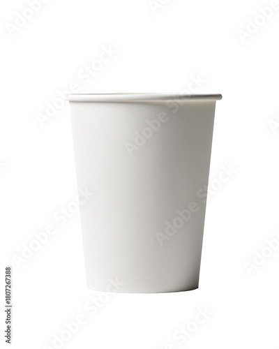 Wallpaper Mural Plain white disposable paper cup Torontodigital.ca