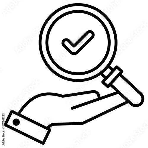 Corrective Outline Icon